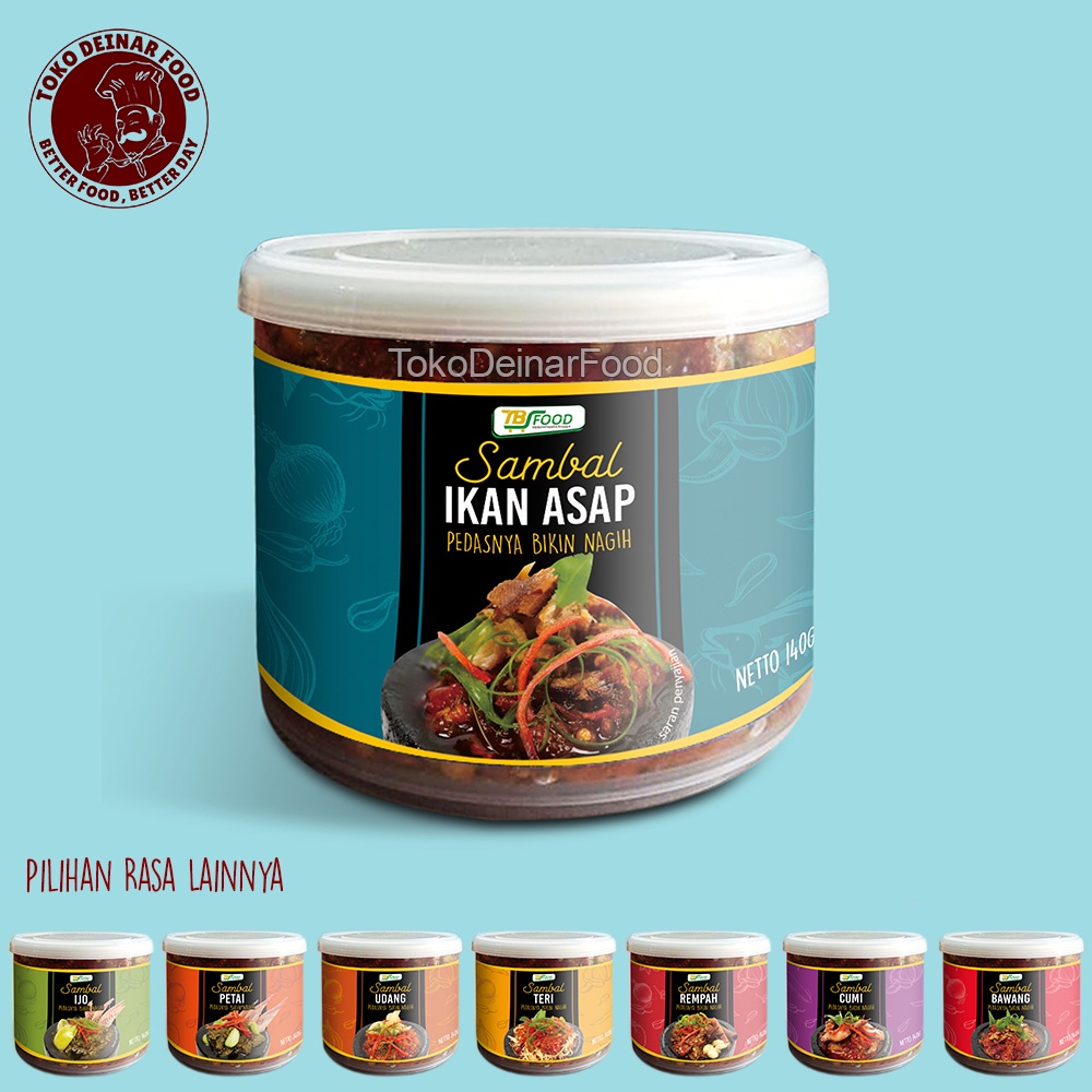 

Sambal Ikan Asap / Sambel Ikan Asap TBS Food 140gr / Baby Cumi Asin, Udang, Bawang, Rempah, Teri, Ijo Hijau, Pete Petai Goreng / Uleg Pedas Gurih Murah Ulek Cobek Enak Botol Sachet Tuna Cakalang Roa Terasi Matah Eat Djui Bu Rudy Mr Crispy Deinar Eatsambel