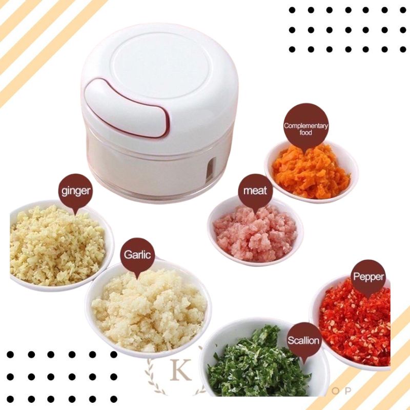 BLENDER MINI MANUAL SPEEDY CHOPPER