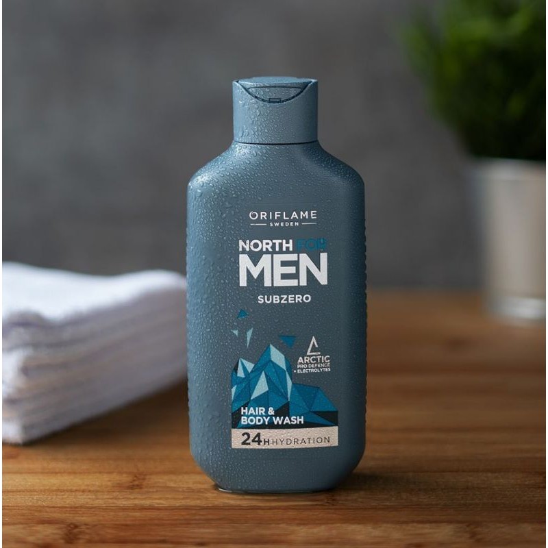 North for Men || Subzero Hair & Body Wash Oriflame