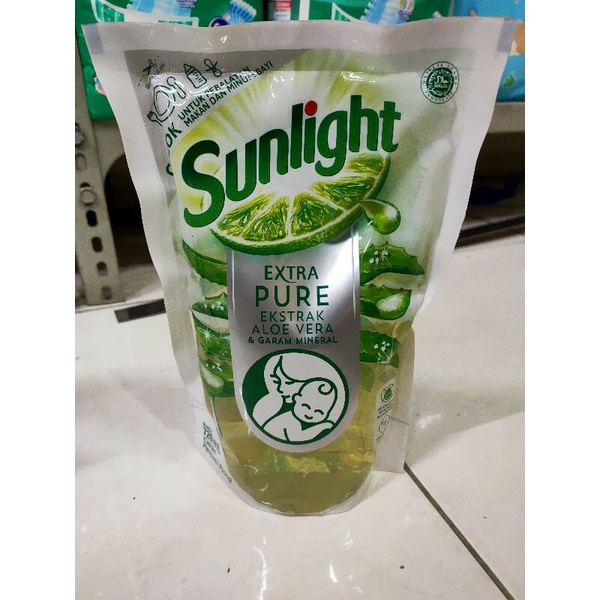 Jual SUNLIGHT SABUN PENCUCI PIRING EXTRA PURE 720ML Indonesia|Shopee ...