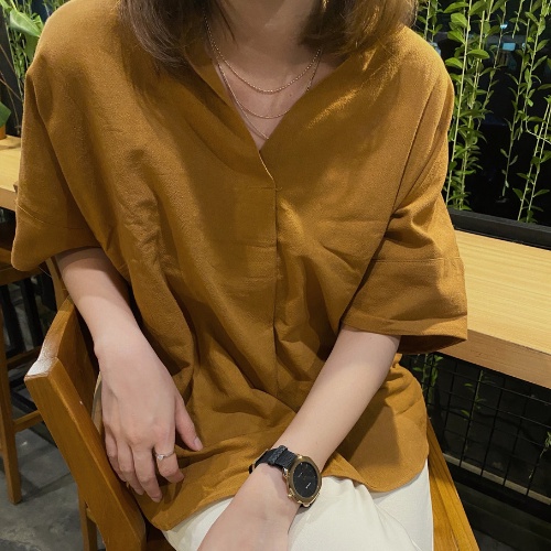 Claire Linen Blouse Atasan Linen