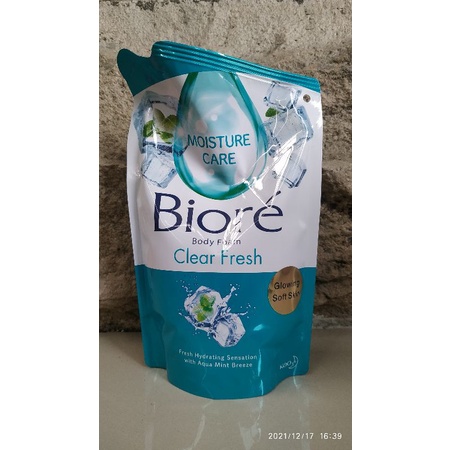biore sabun mandi cair 450ml