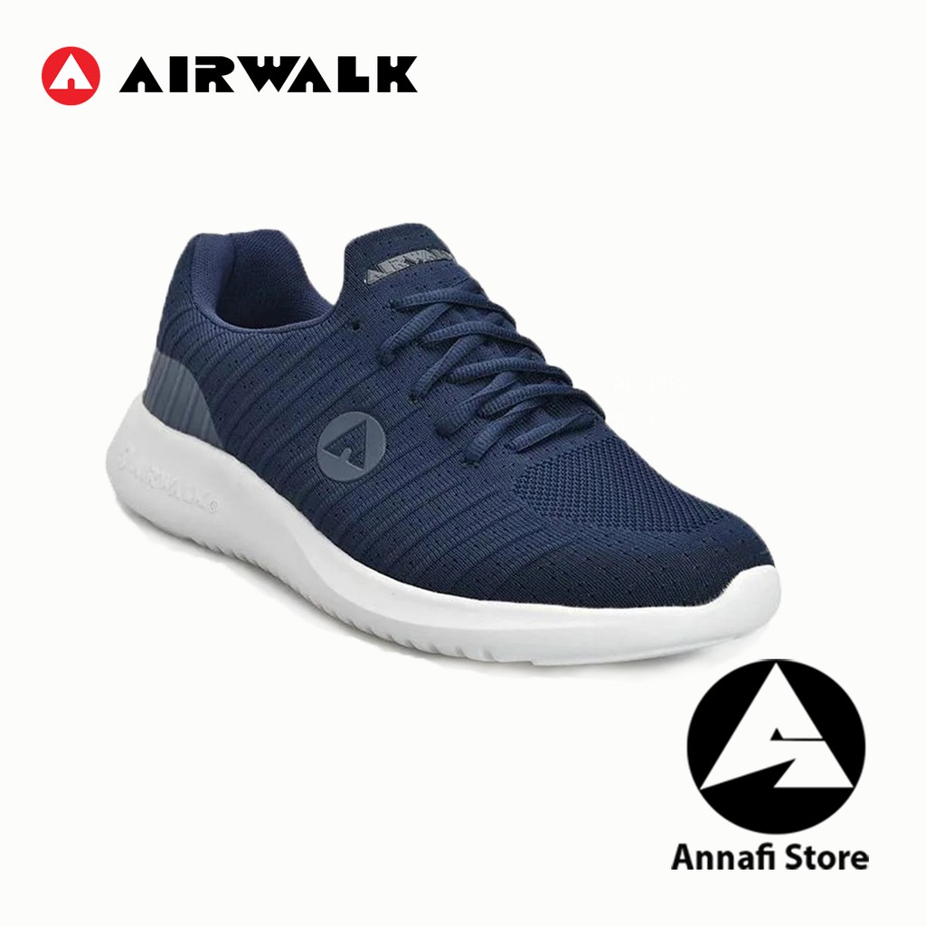 JUAL SEPATU SNEAKERS PRIA AIRWALK LUCAS AIW19CM1030N NAVY ORIGINAL
