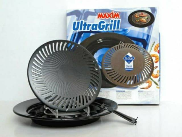 Maxim Ultra Grill 25 Cm. Alat Panggang Memanggang BBQ