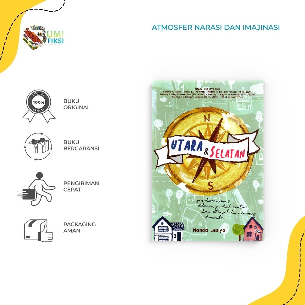 NOVEL - UTARA & SELATAN - NANDA LESIYA - Akad - Bumifiksi