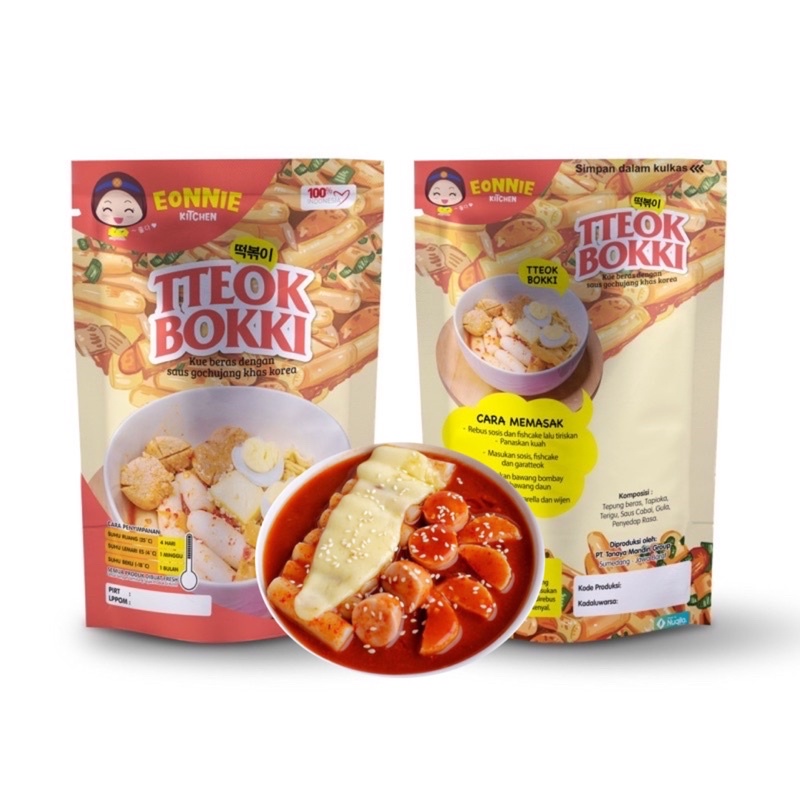 

Tteokbokki Kue Beras Saus Gochujang Eonnie Kitchen