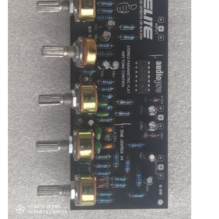 BLACKY TONE CONTROL STEREO MINI PARAMETRIK ELITE