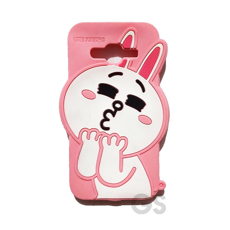 Silicon Boneka 3D SAMSUNG J2  Softcase Lucu Karakter