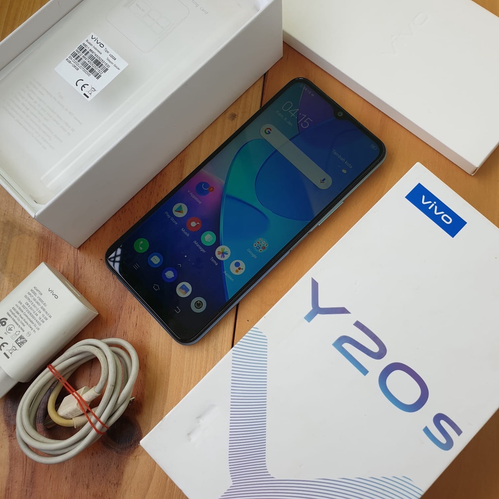 Jual HP SECOND VIVO Y20S 8/128GB HANDPHONE SECOND HP SEKEN    HP BEKAS