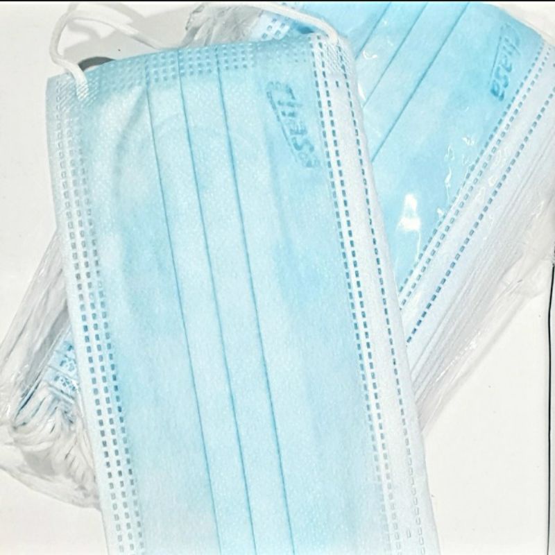 MASKER EARLOOP ONE CARE INDONESIA ASLI 3PLY ISI 50PCS PASTI ORIGINAL