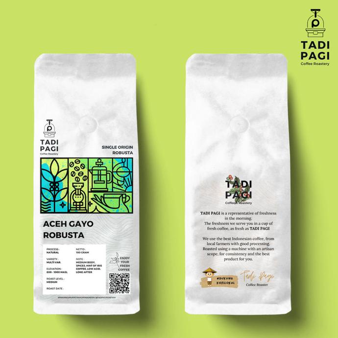 

[ COD ] Robusta Gayo 1 Kg Roast Bean Coffee - Kopi biji matang TERUJI Kode 305