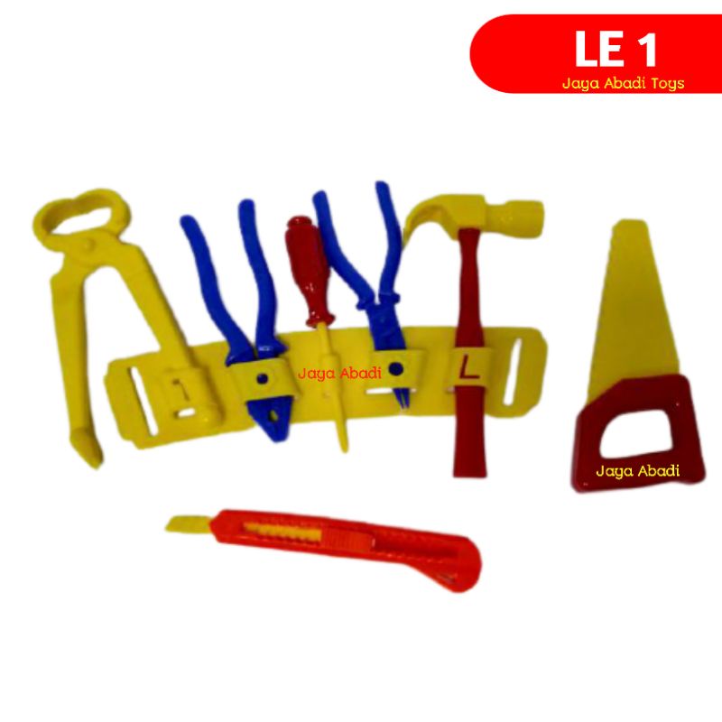 Mainan Alat Tukang / Tools Set Mini Sabuk LE1