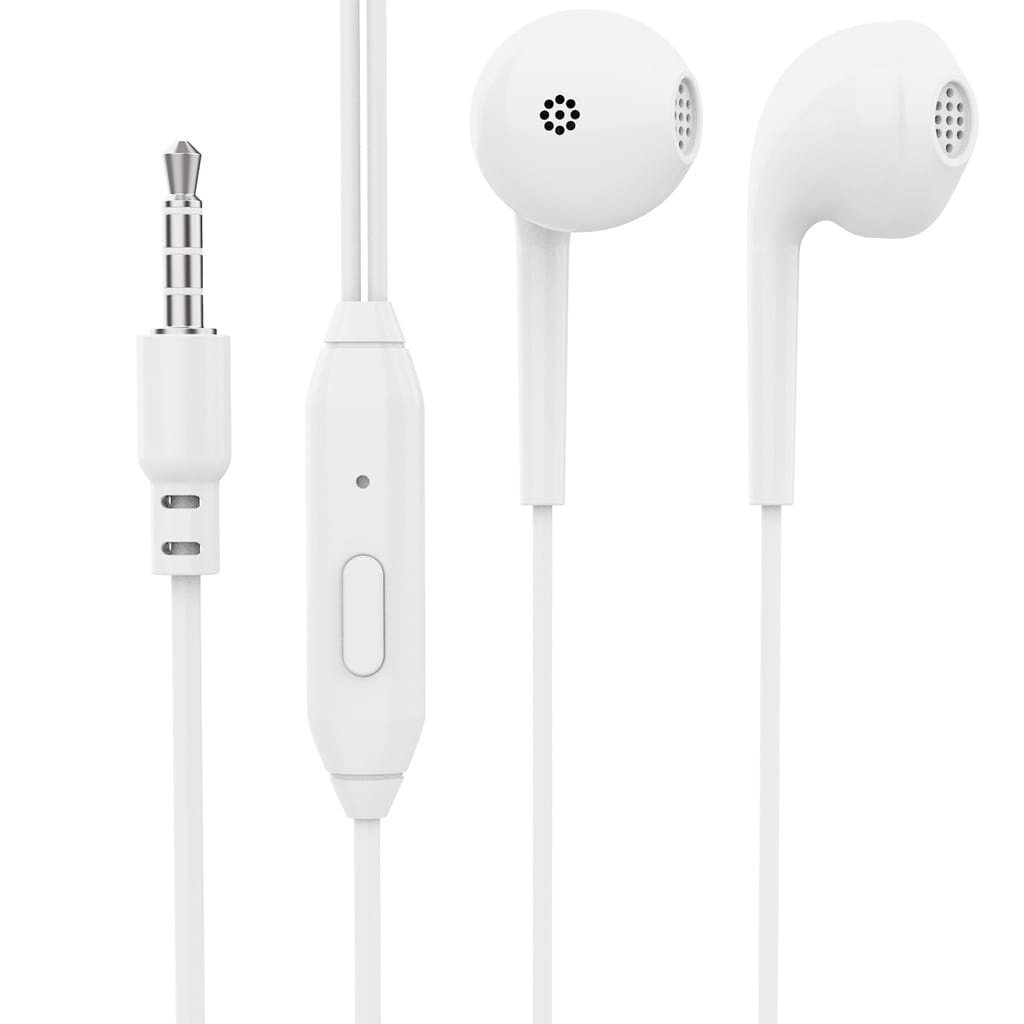 Handsfree ROKER HOT RK61K Stereo Earphone 120cm 3.5mm with Microphone High Fidelity Sound