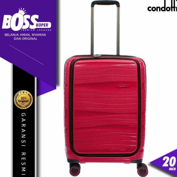 KOPER 20 INCH CONDOTTI KABIN (63126) HARDCASE SMALL TSA LOCK ORIGINAL FGD5465FDG