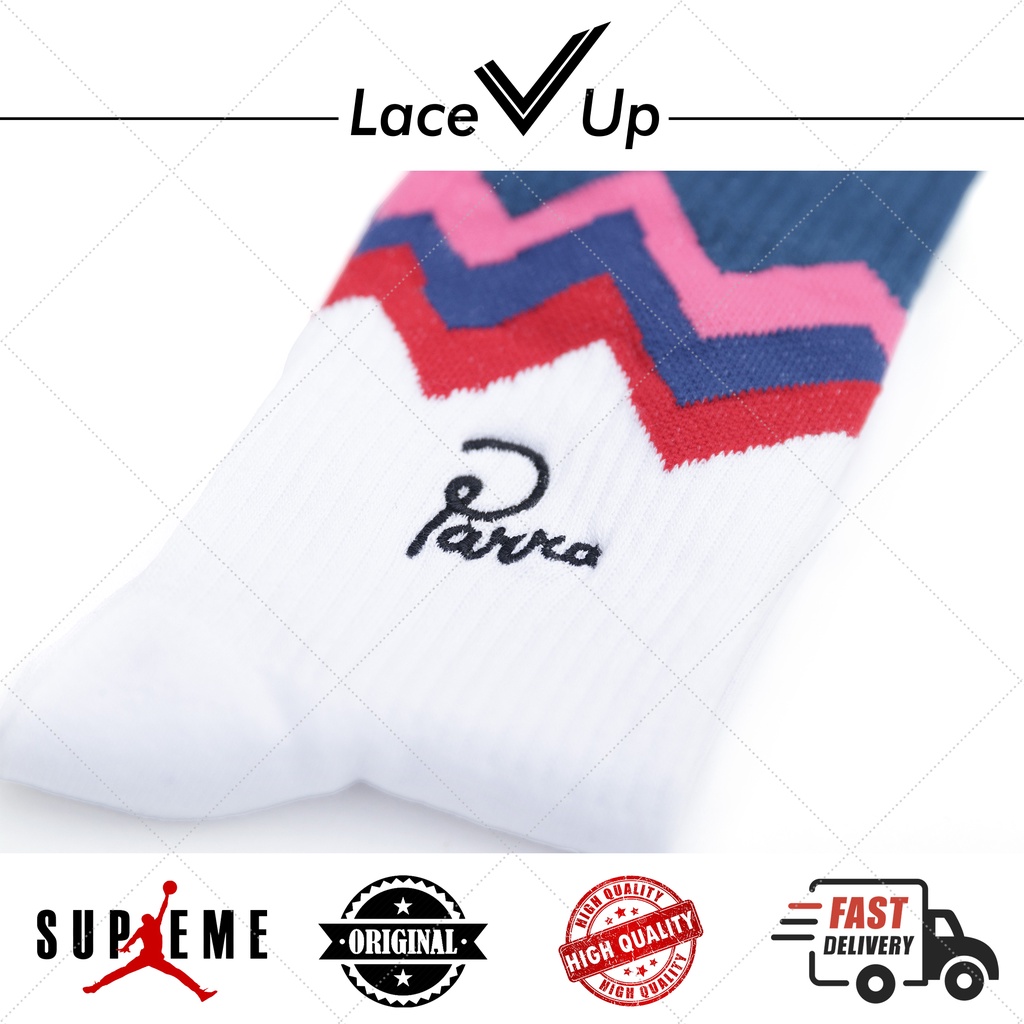 Kaos Kaki Abstract Art Parra Socks - Lace Up Socks