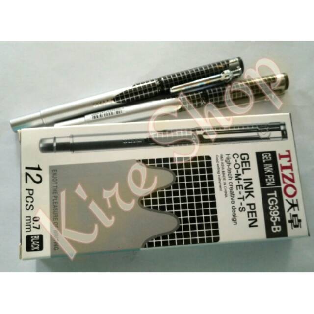 

Tizo Gel TG395-B Bolpen / Bolpoin / Ballpoint LUSINAN