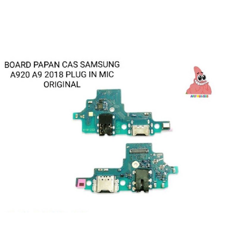 FLEXIBLE KONEKTOR CHARGER CAS PAPAN CHARGER CAS SAMSUNG GALAXY  A920  A9 2018 ORIGINAL