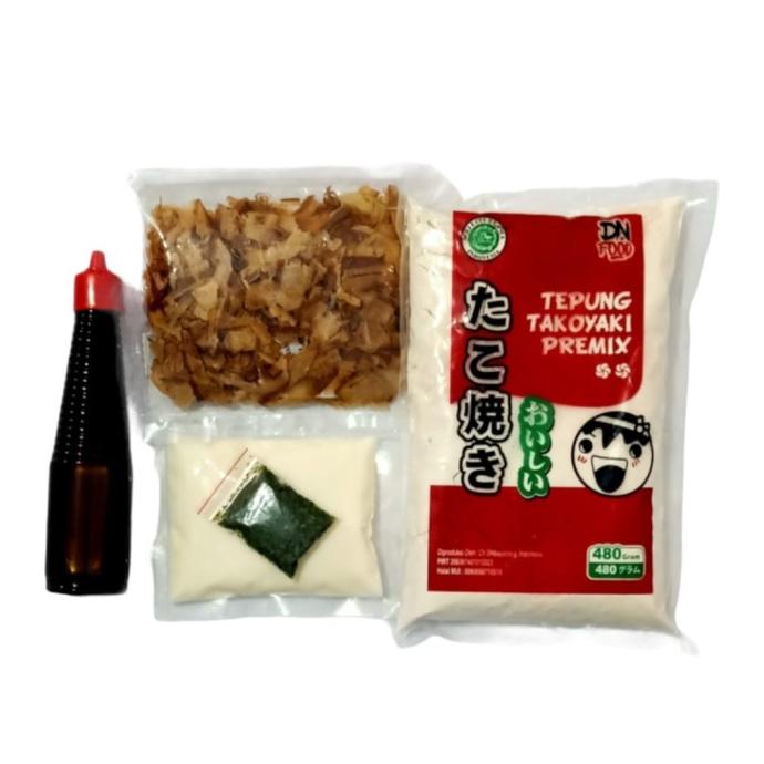 

PROMO PAKET BAHAN TAKOYAKI LENGKAP 50 Butir Halal