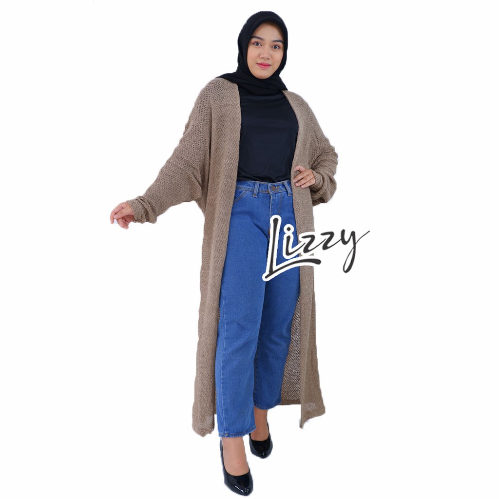 Lizzy - LONG CARDIGAN BATWING PREMIUM