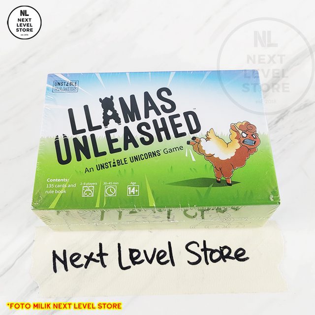 Llamas Unleashed Board Games Card Game - READY STOCK