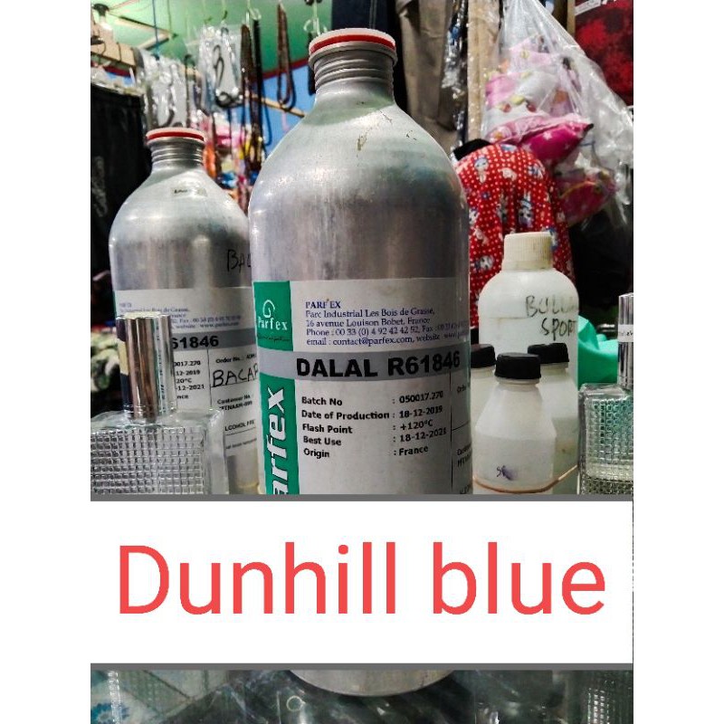 bibit parfum DUNHILL BLUE tampa alcohol
