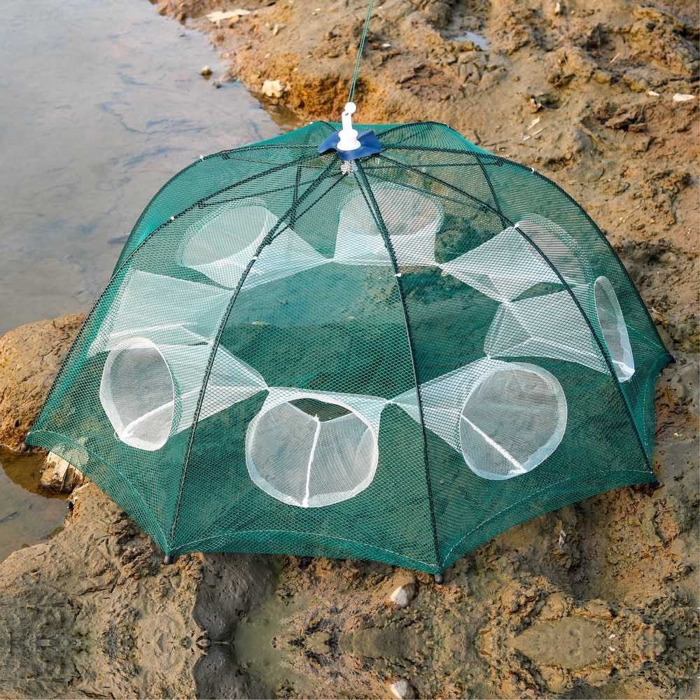 Jaring Pancing Ikan JP 02 Hexagonal 8 Hole Fishing Net Trap Cage Jaring Multifungsi Jala Ikan