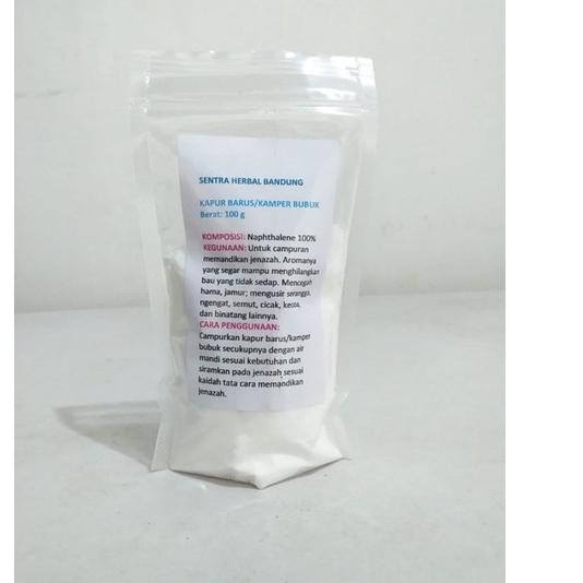 COD Kapur Barus~Kamper Bubuk ~100 gram~Praktis memandikan Jenazah murah