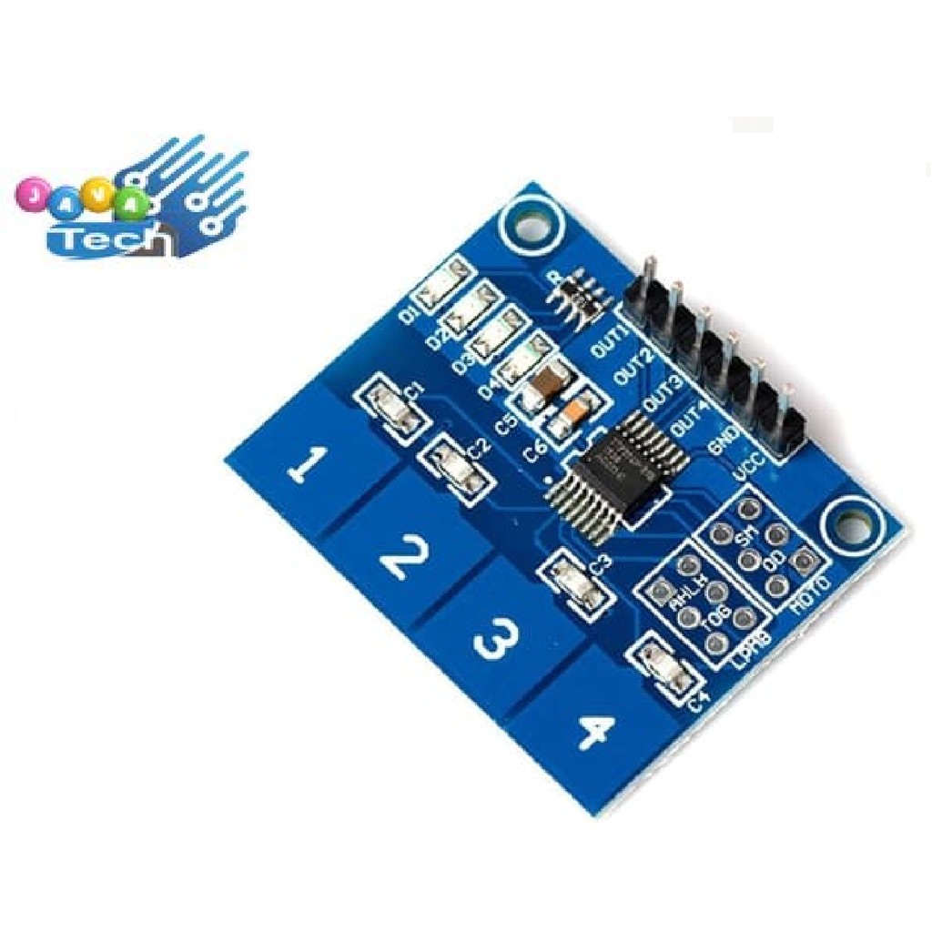 TTP224 Capacitive Touch Sensor Module 4 Channel Digital Switch