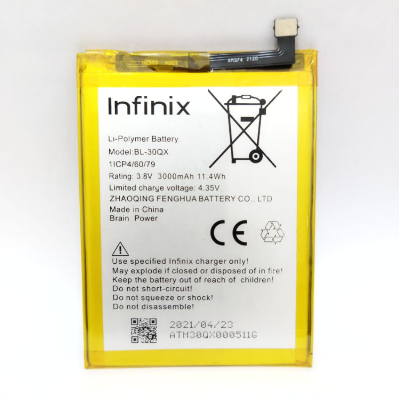 Baterai batre INFINIX X521/BL-30QX