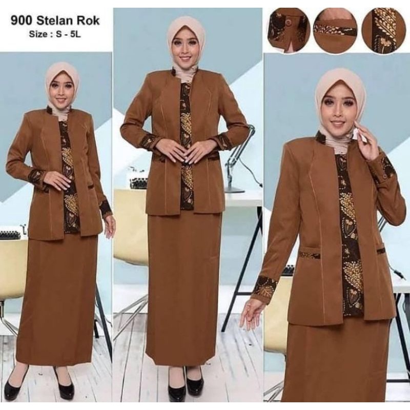 Blazer Pemda Aceh Kutubaru Batik St Rok A
