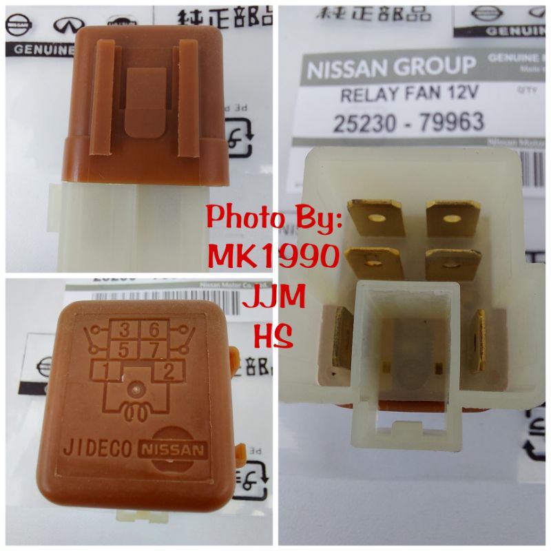 relay otomatis Fan AC RADIATOR NISSAN SERENA C24 ORIGINAL