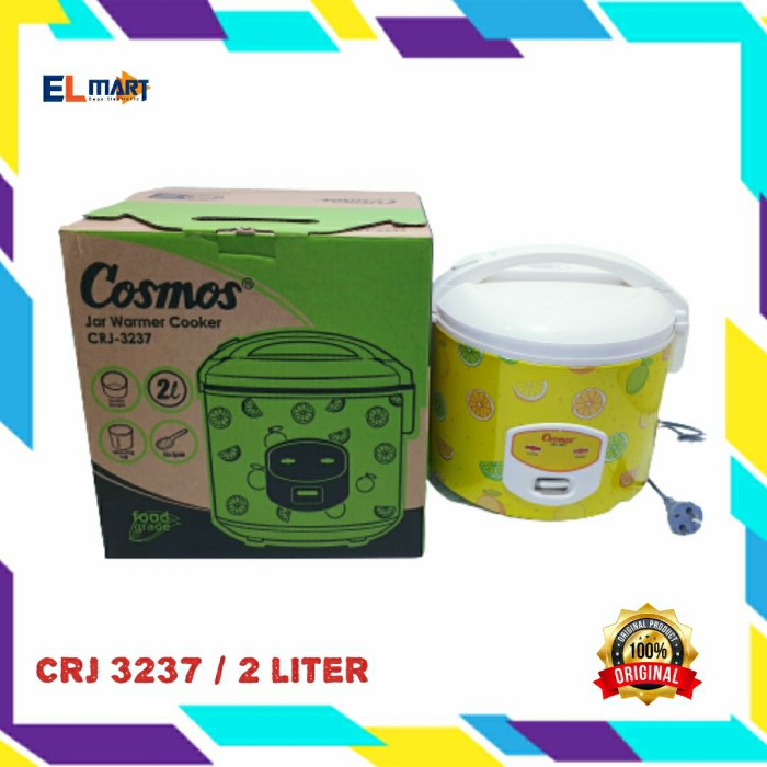 Magic Com Cosmos 2 Liter CRJ 3237 CRJ3237 Rice Cooker Penanak Nasi 2L