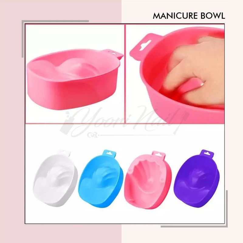 Manicure bowl tempat rendam jari spa jari menicure bowl pedicure