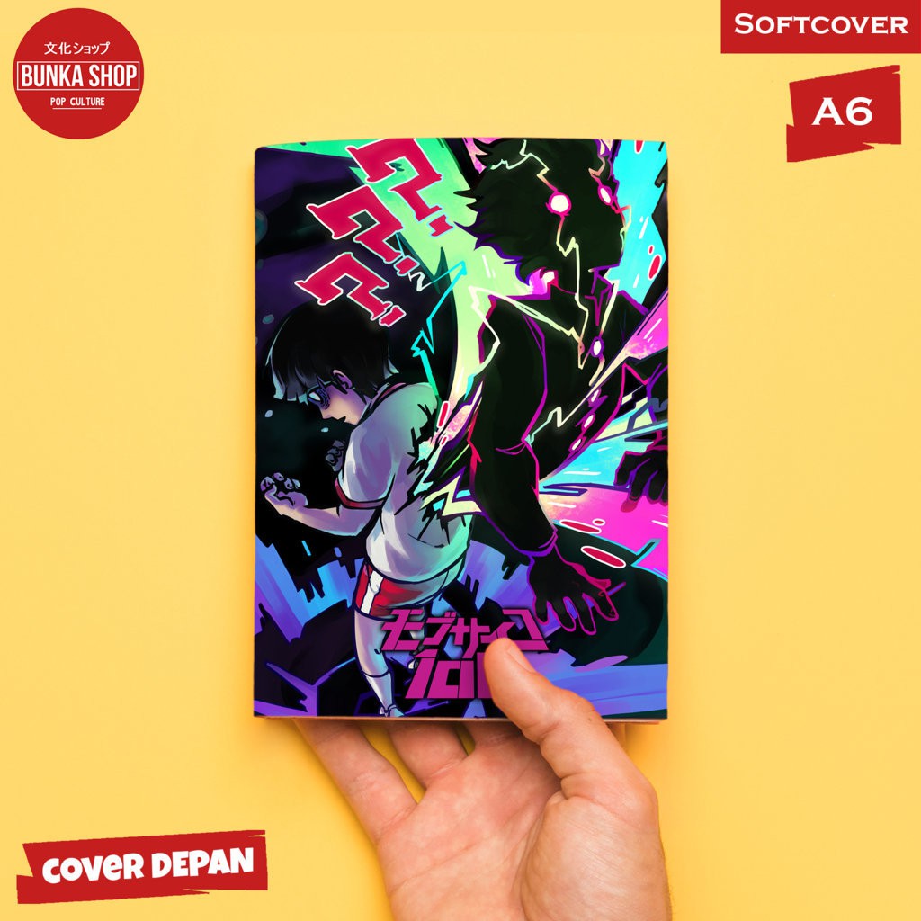 

Pocketnote Anime Mob Psycho 100 Softcover A6 Buku Tulis Catatan Murah