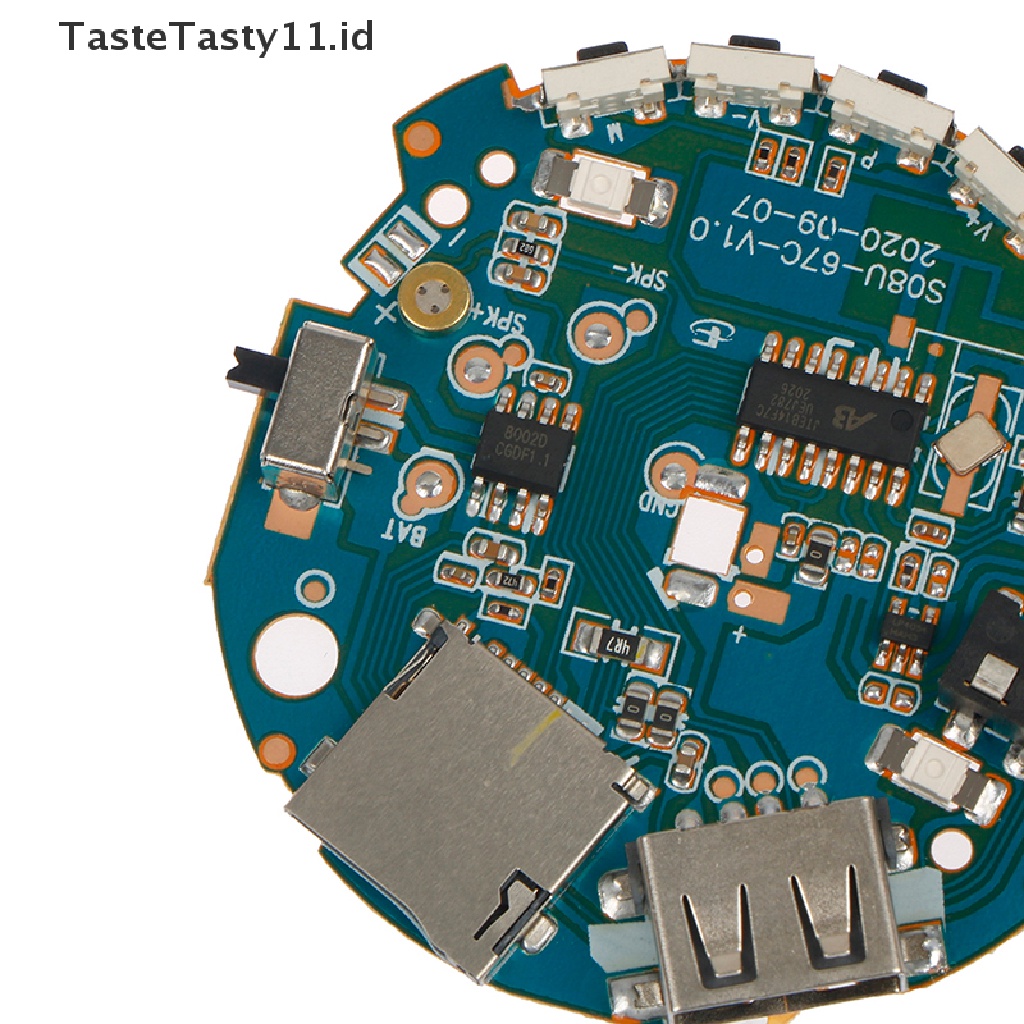 【TasteTasty】 3.7-5V Multifunction Bluetooth Receiver Audio Amplifier Board MP3 Decoder .