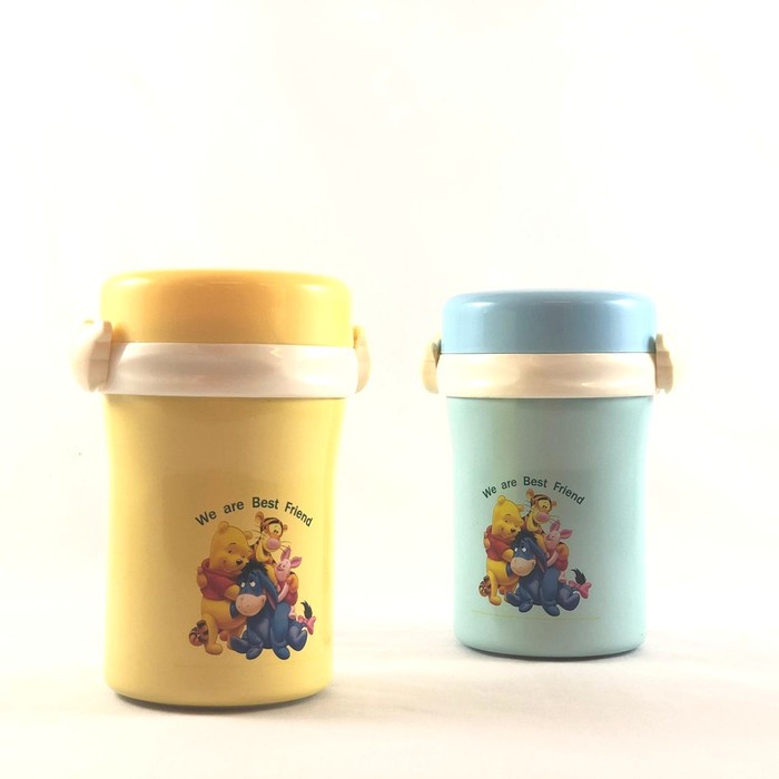 Dijual Lunch Box / Rantang Susun Stainless, 3 Susun, Tahan Panas 12 Jam - Kuning terbaik