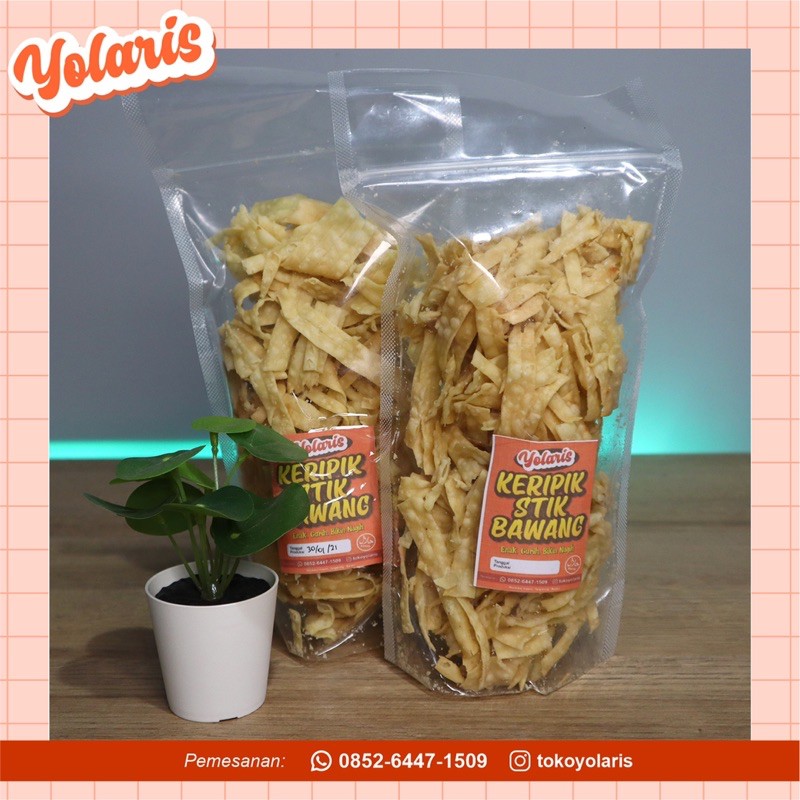 

Keripik Stik Bawang Cemilan Enak Murah Kiloan Reseller Welcome! Grosir