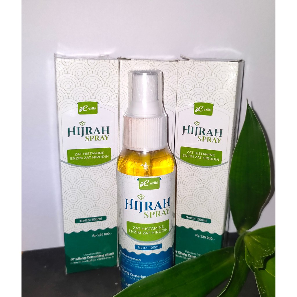 Hijrah Spray Obat semprot stroke ampuh saraf kejepit saraf kejepit pinggang kram otot spray Nyeri ot