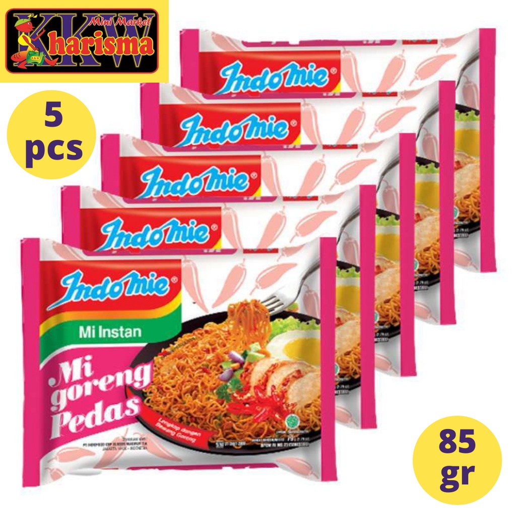 

Indomie Mie Instan Rasa Goreng Ayam Pedas 5pcs Mie Goreng Ayam Pedas Murah
