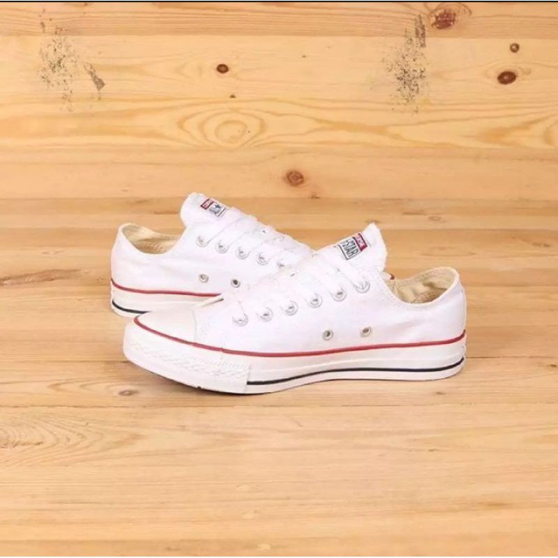 SEPATU SNEAKERS CONV3RS SEPATU PRIA / WANITA PUTIH PENDEK