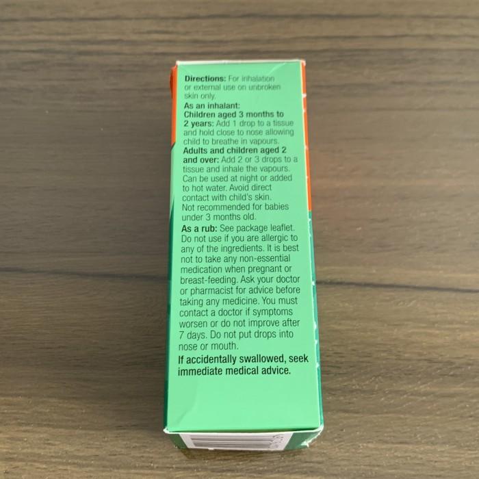 Yoswa / Olbas Oil Decongestant Singapore