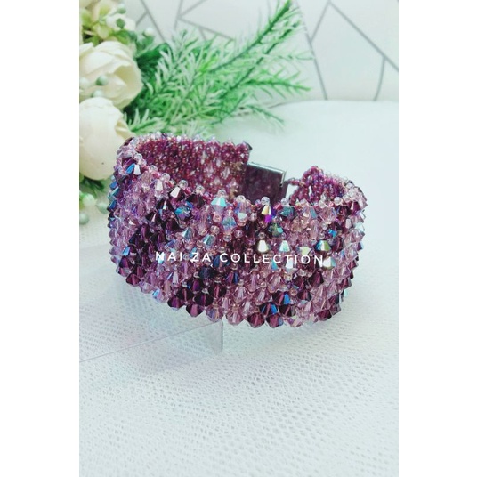 Bracelet Swarovski Crystal Bicone
