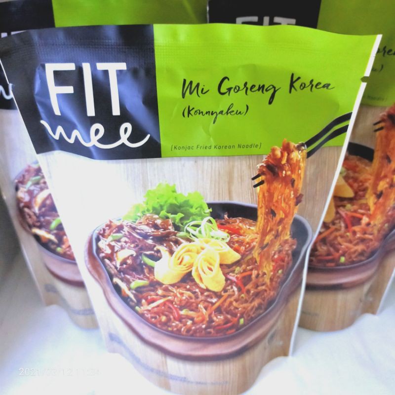 

Shirataki Fit Mee HALAL MUI Mie Shirataki INSTAN Rasa Mie Goreng Korea