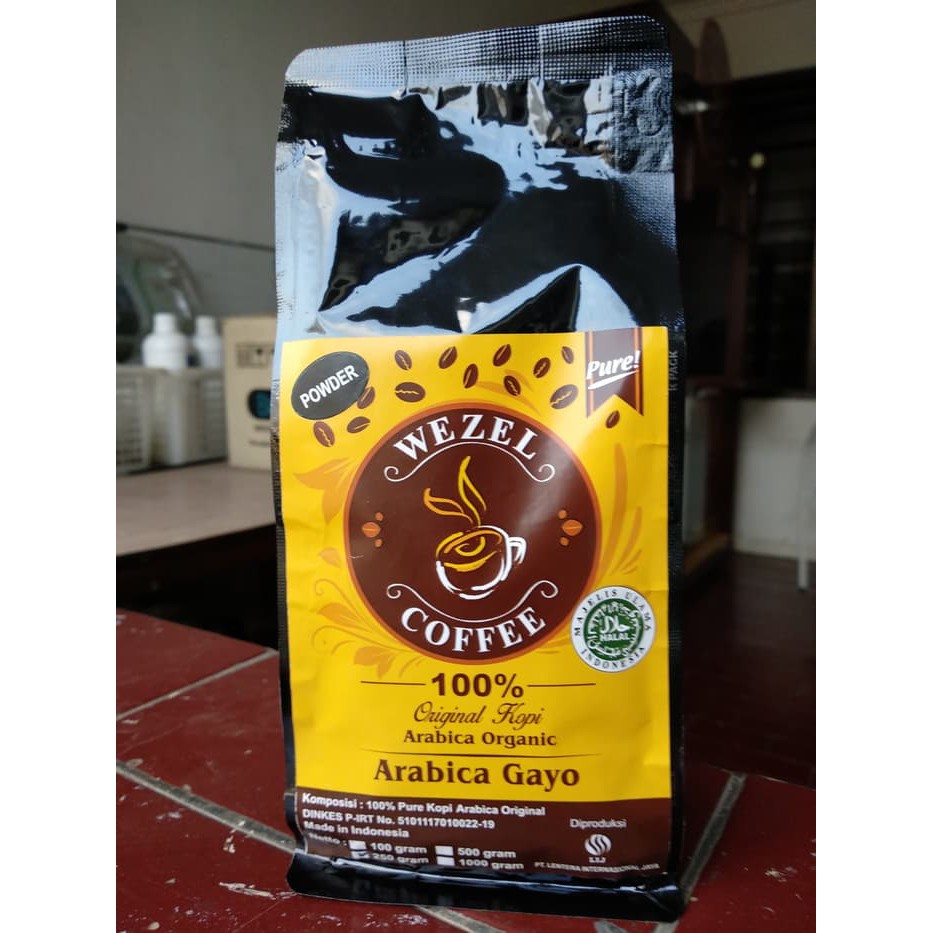 

Kopi Arabica Organic Gayo (250gr)