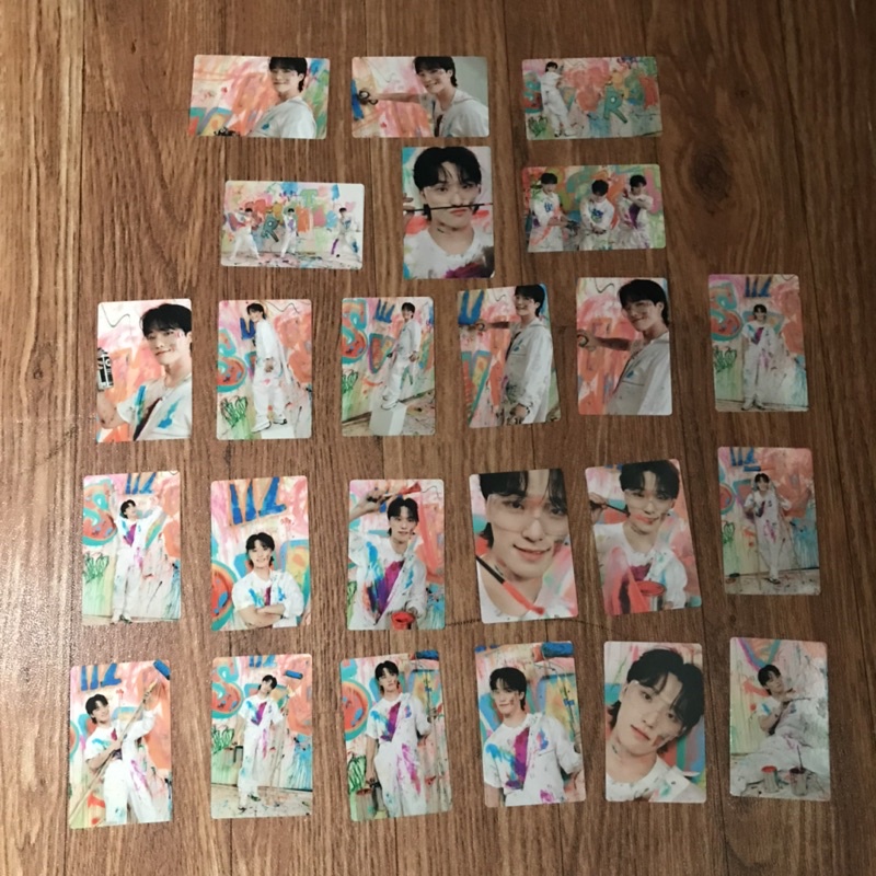 PHOTOCARD DINO FACE THE SUN CARAT VERSION