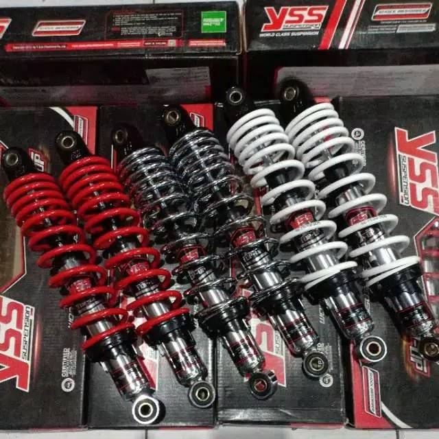 # shockbreaker yss original shock yss supra shogun smash vega jupiter rxk tiger versa universal shock yss ukuran 280 340