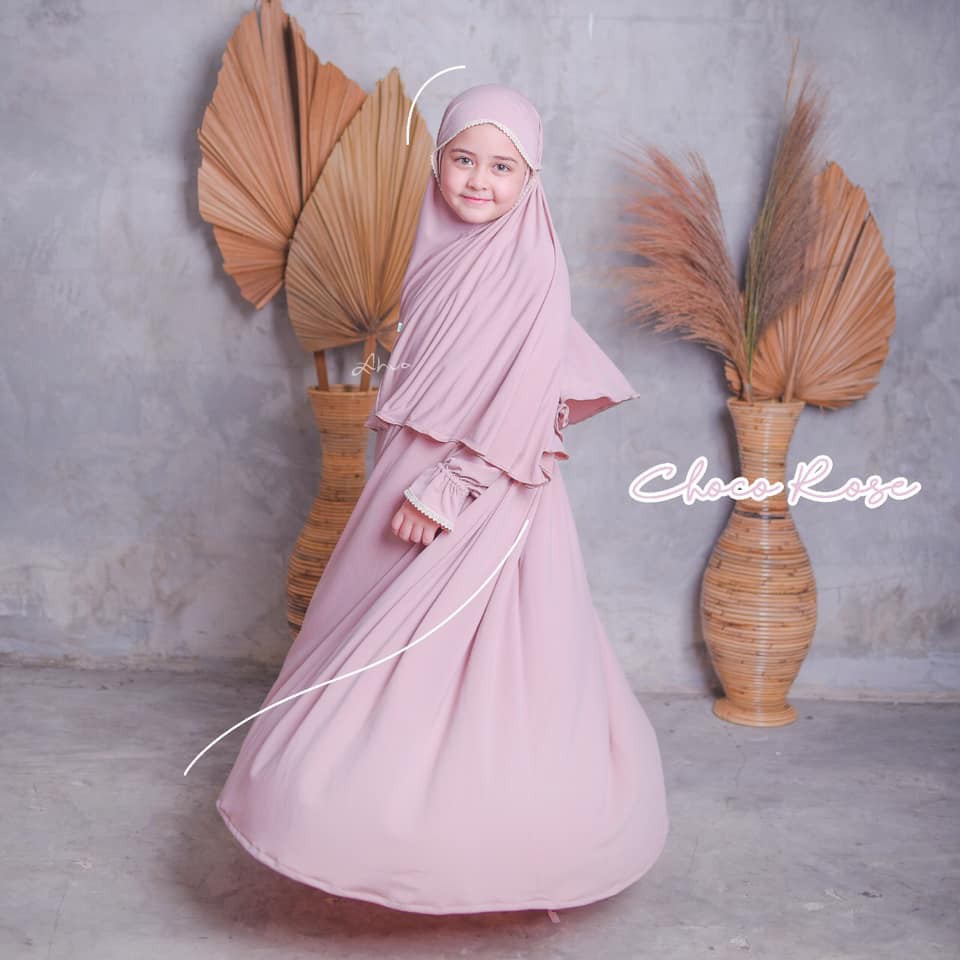 Gamis bayi dan anak LEANA SET by AAHVA OFFICIAL