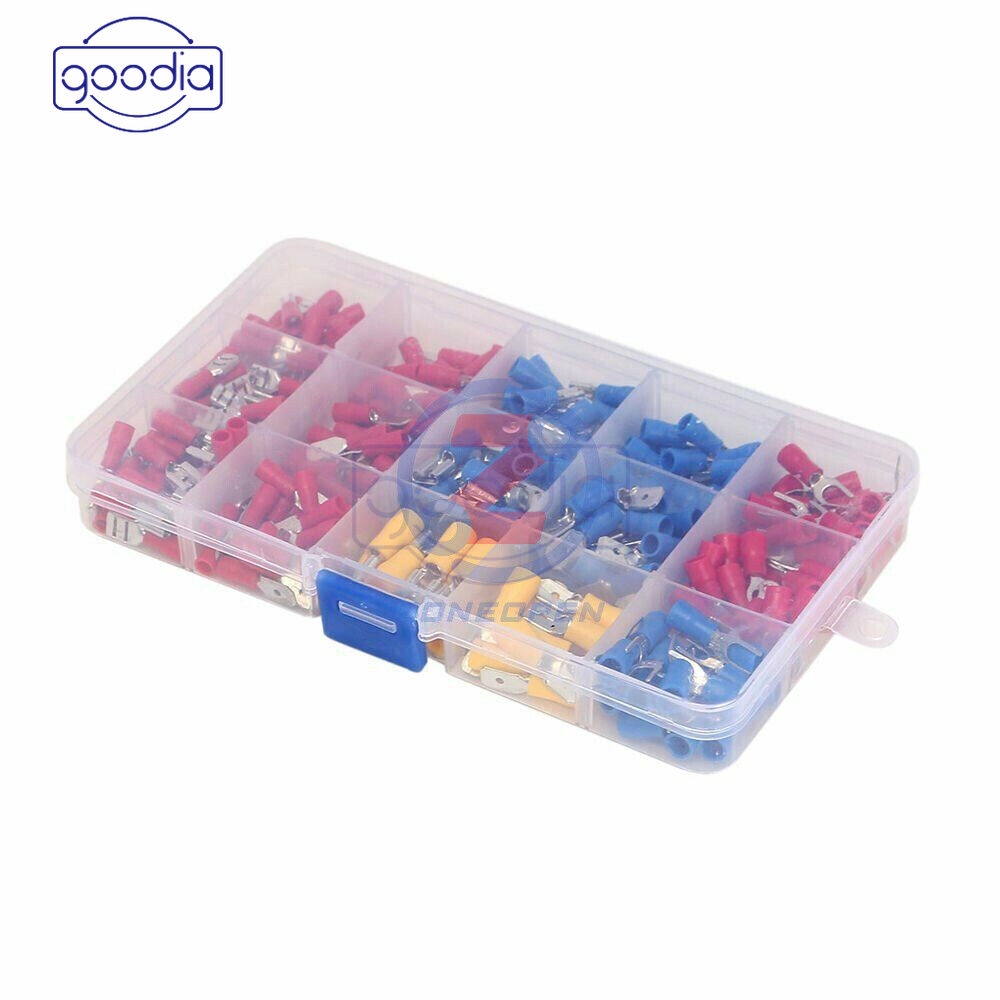 [IN STOCK/COD] 280PCS Assorted Crimp Spade Terminal Insulated Electrical Wire Connector Kit Set