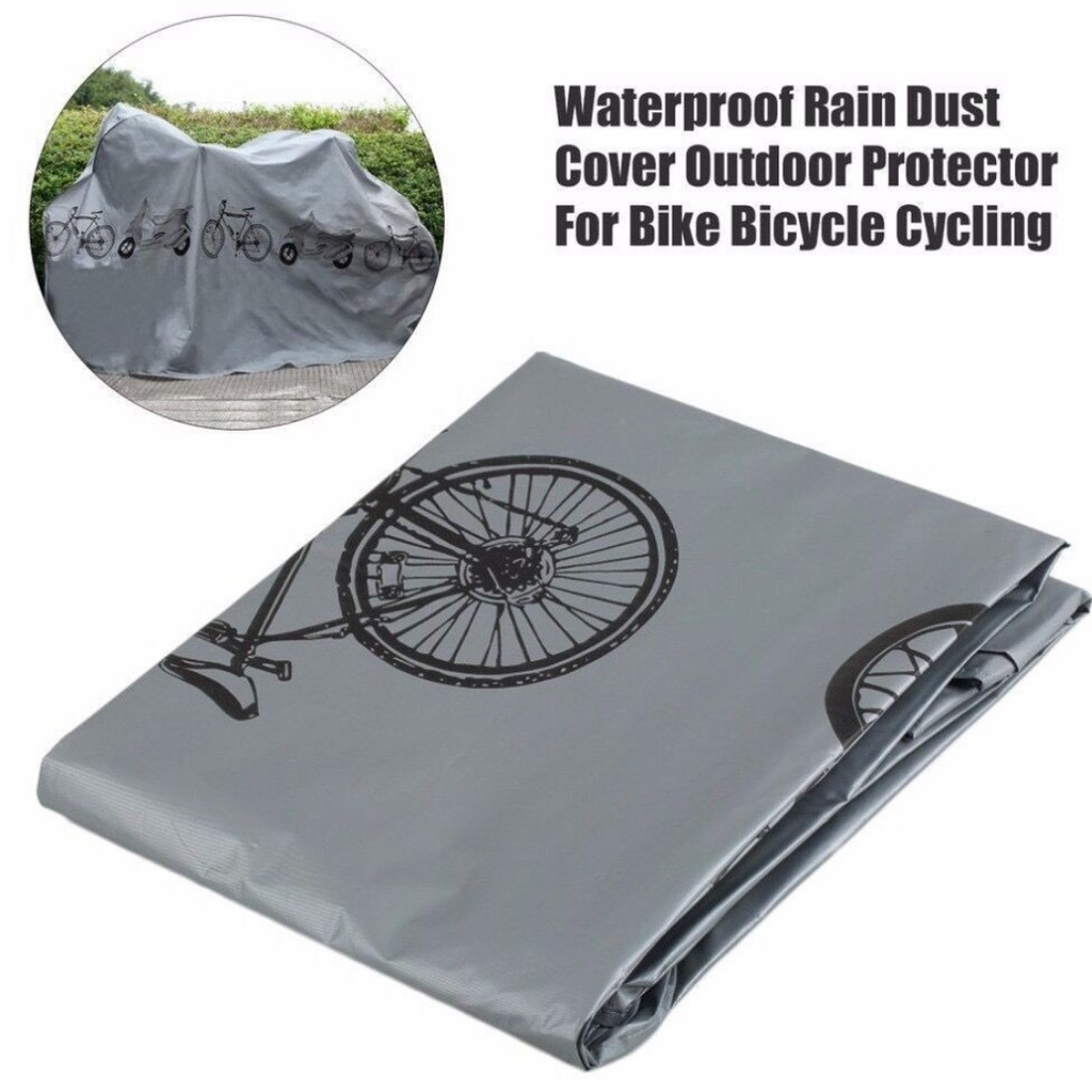 SARUNG SEPEDA Pelindung Anti Air Tahan Panas Debu Cover  Motor Bicycle Cover Waterproof Murah