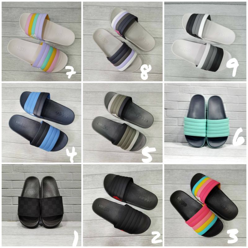 Sendal Slide Adidas Multicolour Unisex